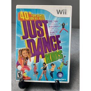 Just Dance Kids Wii Game Ubisoft 2010  Case & Instruction Booklet
